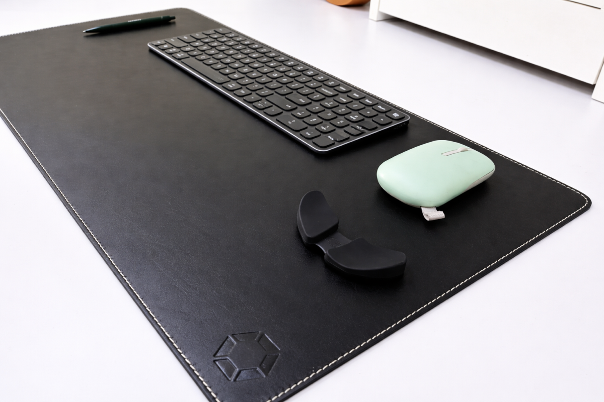 Genuine Leather Premium Desk Pad for Freelancers, Youtubers, Creators and online Professional - Image 6
