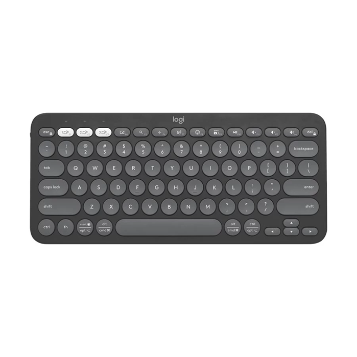 Picture1 Logitech Pebble Keys 2 K380S – Tonal Graphite - Image 1